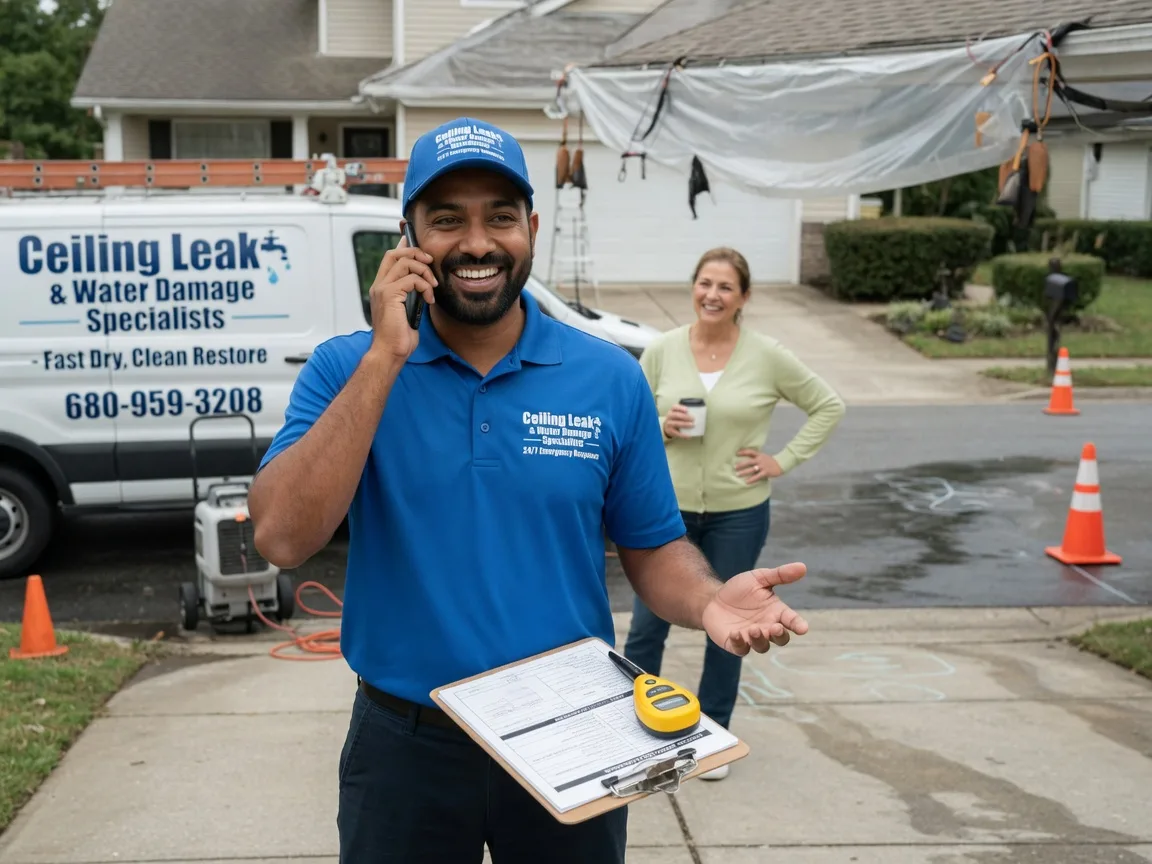 Ceiling Leak Cleanup Hiawatha, KS FAQs